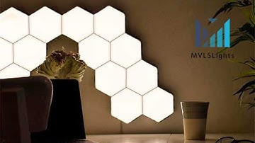 Hexagon Touch Sensitive Wall Lights