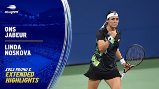 Ons Jabeur vs. Linda Noskova Extended Highlights | 2023 US Open Round 2