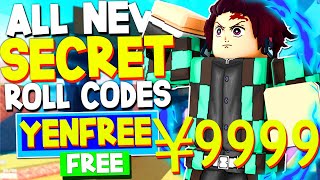 NEW SECRET CODES IN DEMON SLAYER UNLEASHED*(RELEASED) 