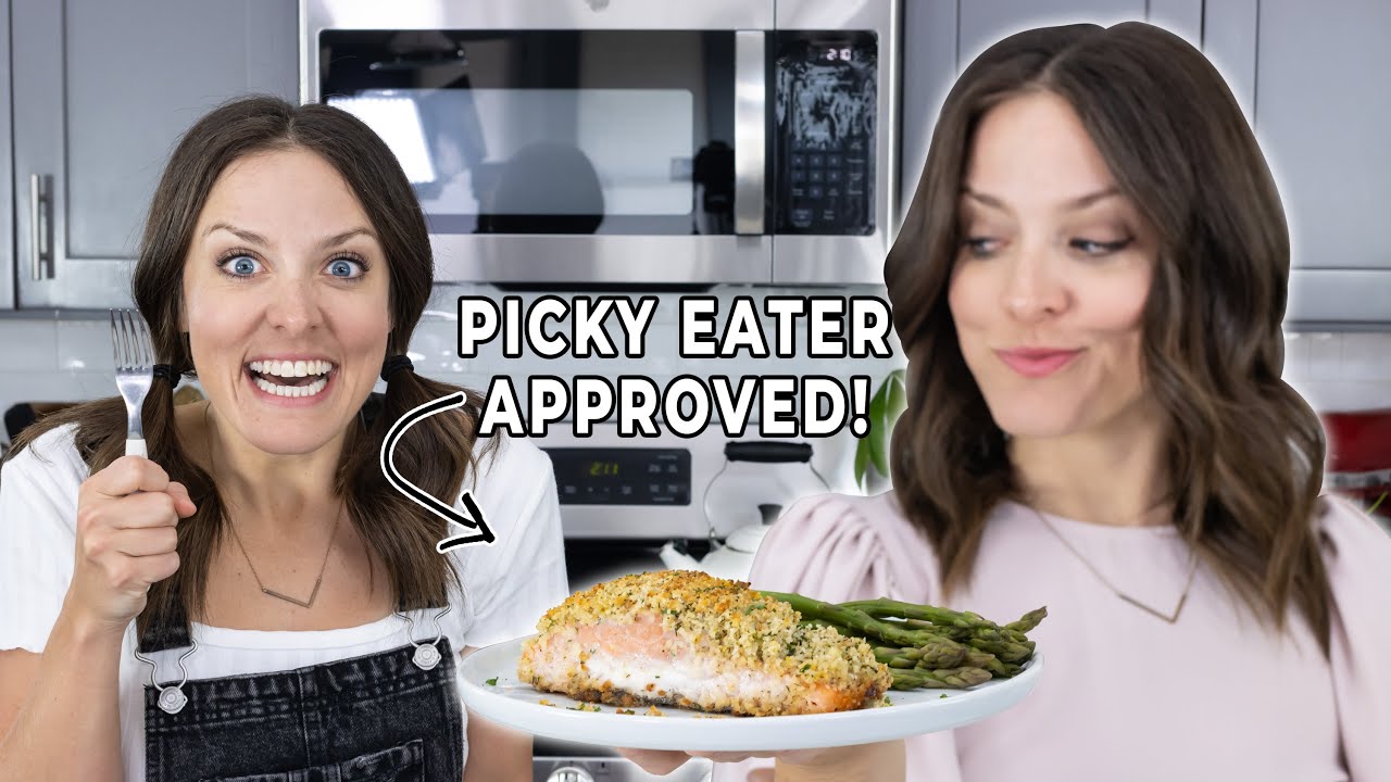 Parmesan Panko Crusted Salmon (So Easy!) - YouTube