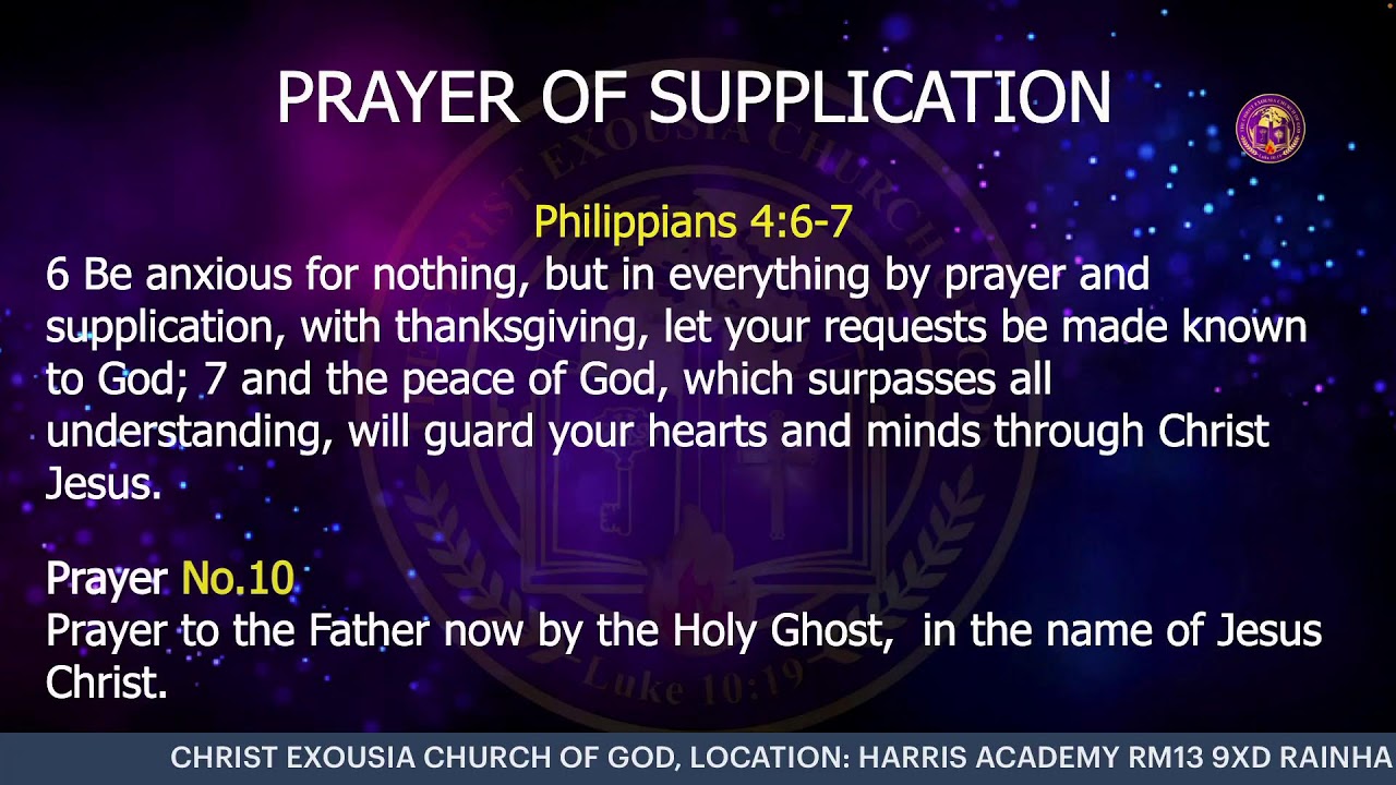 Midnight altar of prayer commanding the day youtube