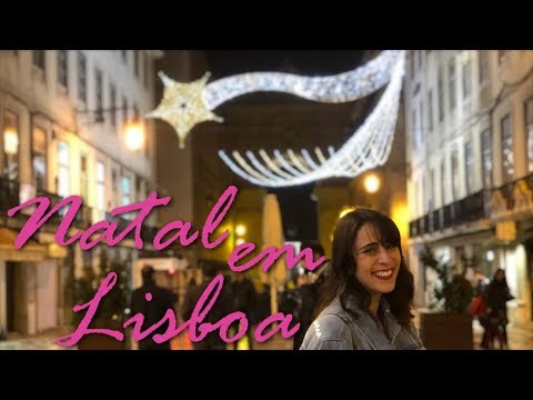 Luzes de Natal em Lisboa, Portugal! ???? Christmas Lights in Lisbon!