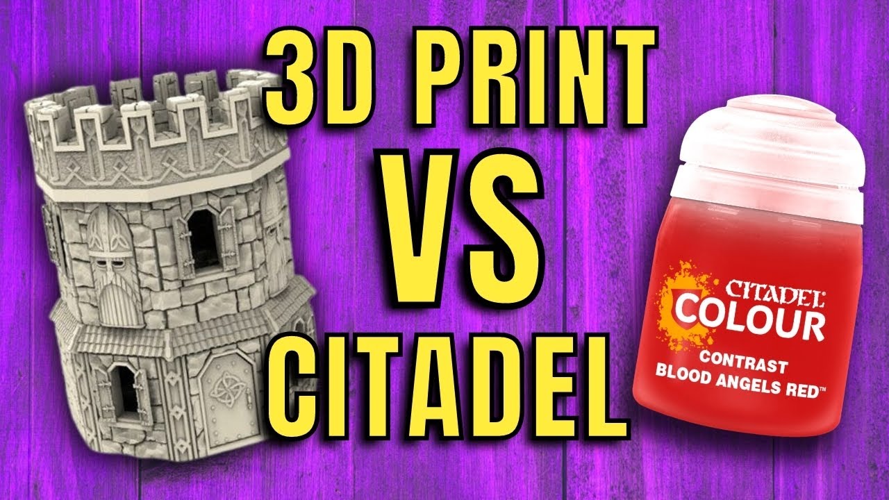 Citadel Contrast Paints with 3D Printed Miniatures (It Works) - Tangible  Day