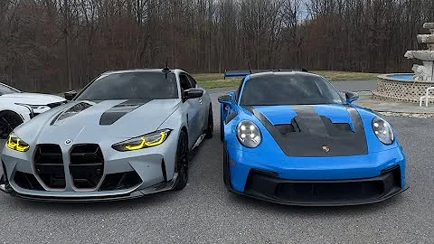 MILLION DOLLAR RACE GT3RS VS. M4 CSL! (SHOCKING RESULTS)