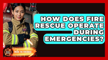 How Does Fire Rescue Operate During Emergencies? | Inside the Firehouse
