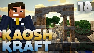 RE-REBUILDING SPAWN, AGAIN - Minecraft KaoshKraft SMP - Episode 18