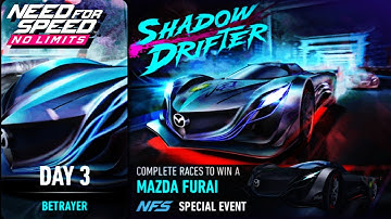 Day 3 (Betrayer) - Mazda Furai | Need For Speed: No Limits