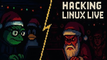 HACKING LINUX LIVE! Advent of Cyber 13–15 | File Upload Attacks | Advent of Code