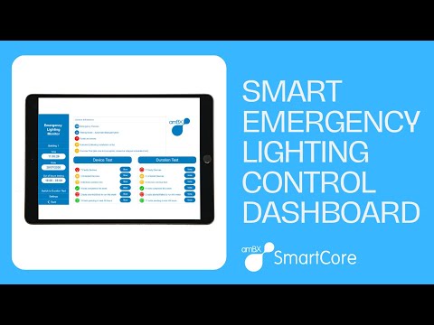Introducing our Smart Emergency Lighting Control Dashboard