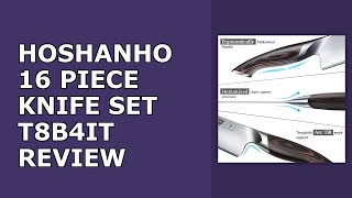 HOSHANHO 16-Piece Knife Set, Japanese High Carbon Stainless Steel Kitchen - Still Worth It? 🤯