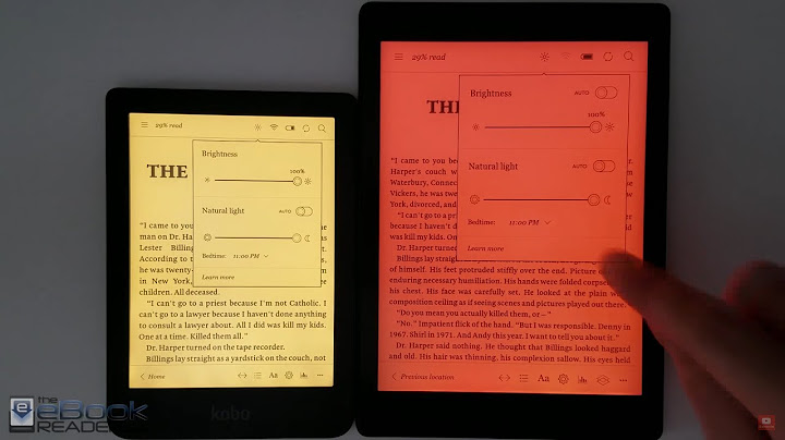 So sánh kindle paperwhite và kobo aura năm 2024