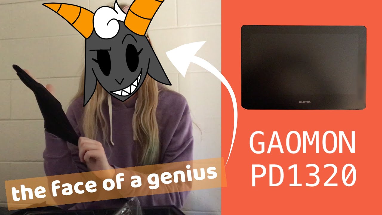 IDIOT TRIES TO SET UP TABLET! (GAOMON PD1320 Drawing Monitor Review