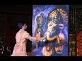 Sri ganesha live art by vilas nayak