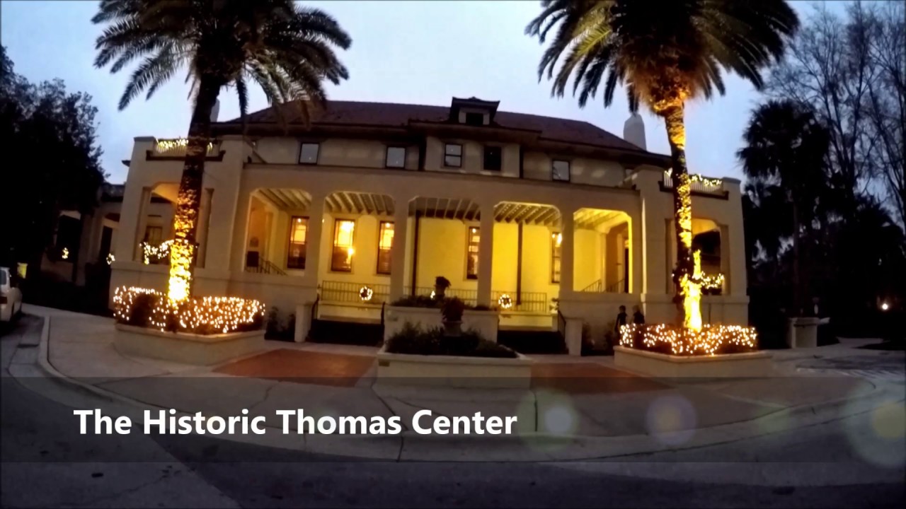 Holiday Lights around Downtown Gainesville