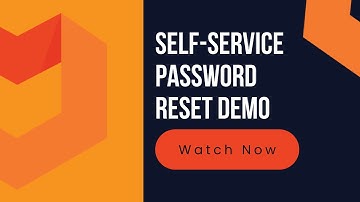 Streamline MFA setup and Self-Service Password Reset - Watch the Demo Now!