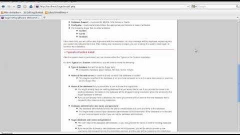 Instalacion en Linux de SugarCrm