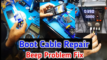 Boot Cable Beep Sound Problem Fix | Boot Cable Repair auto amepere | machine Android Boot Cable Beep