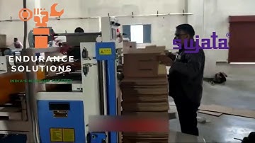 Semi Automatic Folder Gluer