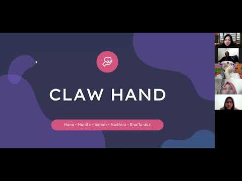 Kelompok 6 Muskuloskeletal — CLAW HAND