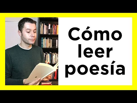 Video: Cómo Leer Poesía