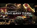 Fantasy glam pirate makeup tutorial