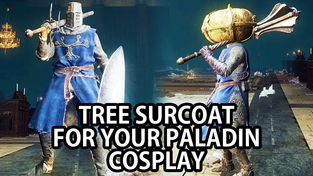 ELDEN RING PALADIN COSPLAY TREE SURCOAT LOCATION FROM NOMADIC