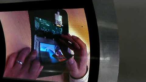 6 inch Flexible OLED by LGD at [FPDI 2008]