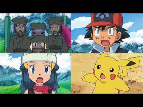 Étouraptor contre Dimoret | Pokémon : DP Combats Galactiques