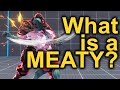 What does it mean to meaty in street fighter