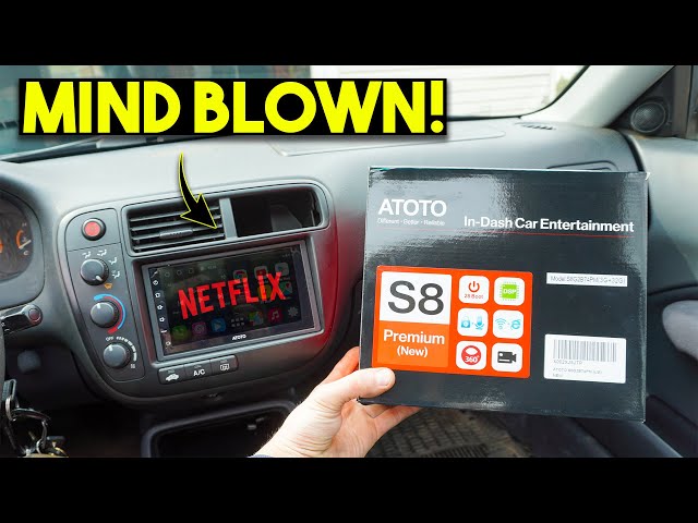 ATOTO S8 Premium 7inch Double-DIN Android Car Stereo, Wireless CarPlay &  Android Auto, Dual Bluetooth w/aptX HD, QLED Display,Split Screen, HD  Rearview with LRV, USB tethering,SCVC and More, S8G2B74PM