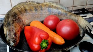 Отличное Блюдо из РЫБЫ! Так мало кто готовит, а зря! Невероятно Вкусный рецепт рыбы с овощами!