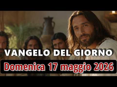 Video VANGELO DEL GIORNO DOMENICA 17 MAGGIO 2026 ? Io sono con voi: la promessa che sostiene la Chiesa