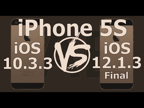 iPhone 5S iOS 11 vs iPhone 5S iOS 12 Speed Test! Hello all and welcome to this speed test comparison. 