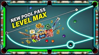 8 Ball Pool - Chalk Fu Masters Pool Pass Level Max - All Rewards Unlocked - Free Cues - GamingWithK