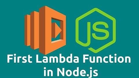 First Lambda function in node.js (Getting started with AWS Lambda, part 2)