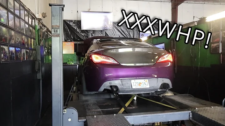 BIG TURBO GENESIS COUPE HITS THE DYNO