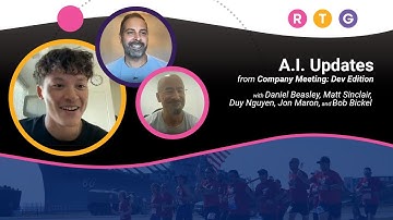 Company Meeting - Dev Edition: A.I. Updates