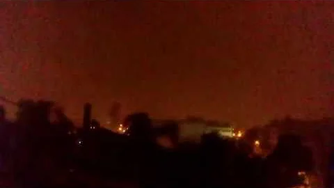 Lightning strike