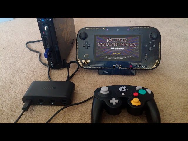 Wii U GameCube on game pad Nintendont 