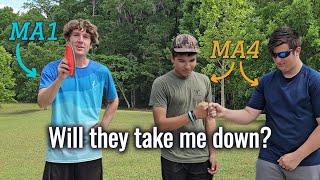 Can I beat an MA4 doubles team? Loser buys ice cream! by bhirdietime disc golf 697 views 4 weeks ago 26 minutes