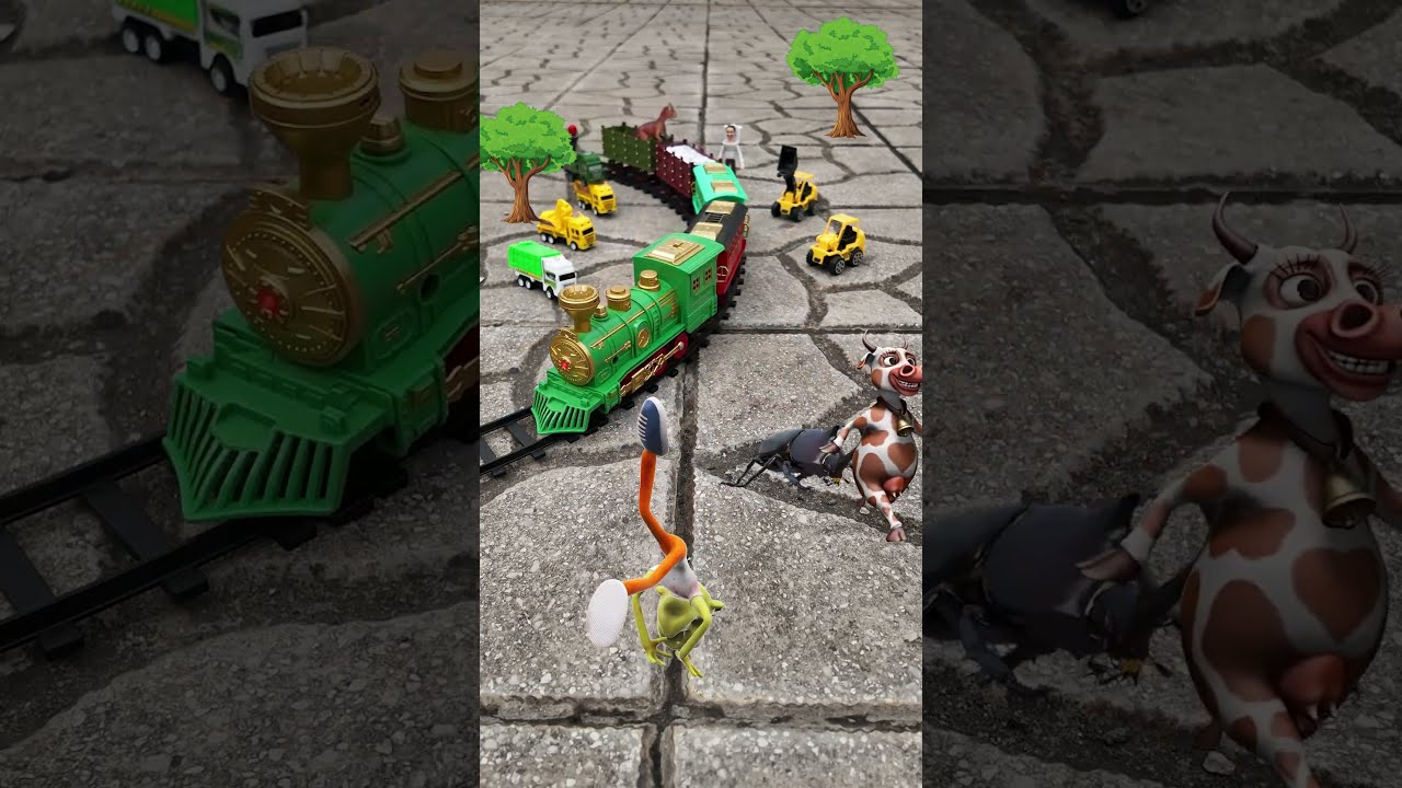 Oops Train On The Loose Viralvideo Lego