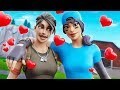 Playing Fortnite with my CRUSH... (I asked her on a date)