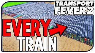 I Raced EVERY TRAIN In Transport Fever 2 & Learned This! screenshot 3