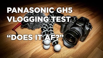 Panasonic GH5 Vlogging test "Does it AF" // VLOG // Chung Dha
