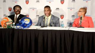2011 Bank of America Atlanta Football Classic Press Conference: Stump Mitchell