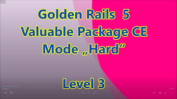 Golden Rails 5: Valuable Package CE Level 3