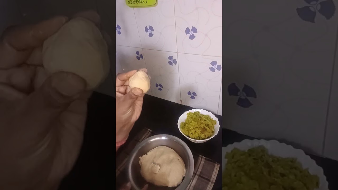 Aaloo Matar ki kachori 😍 easy to cook with smriti..