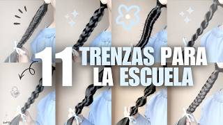 11 Braid Ideas for School *Pretty and Easy Hairstyles* | softgirl screenshot 1