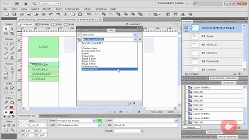Prototyping in Adobe Fireworks - video 2