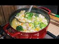 Zuppa di pollo con verdure cremosa: La ricetta perfetta per raffreddore e influenza